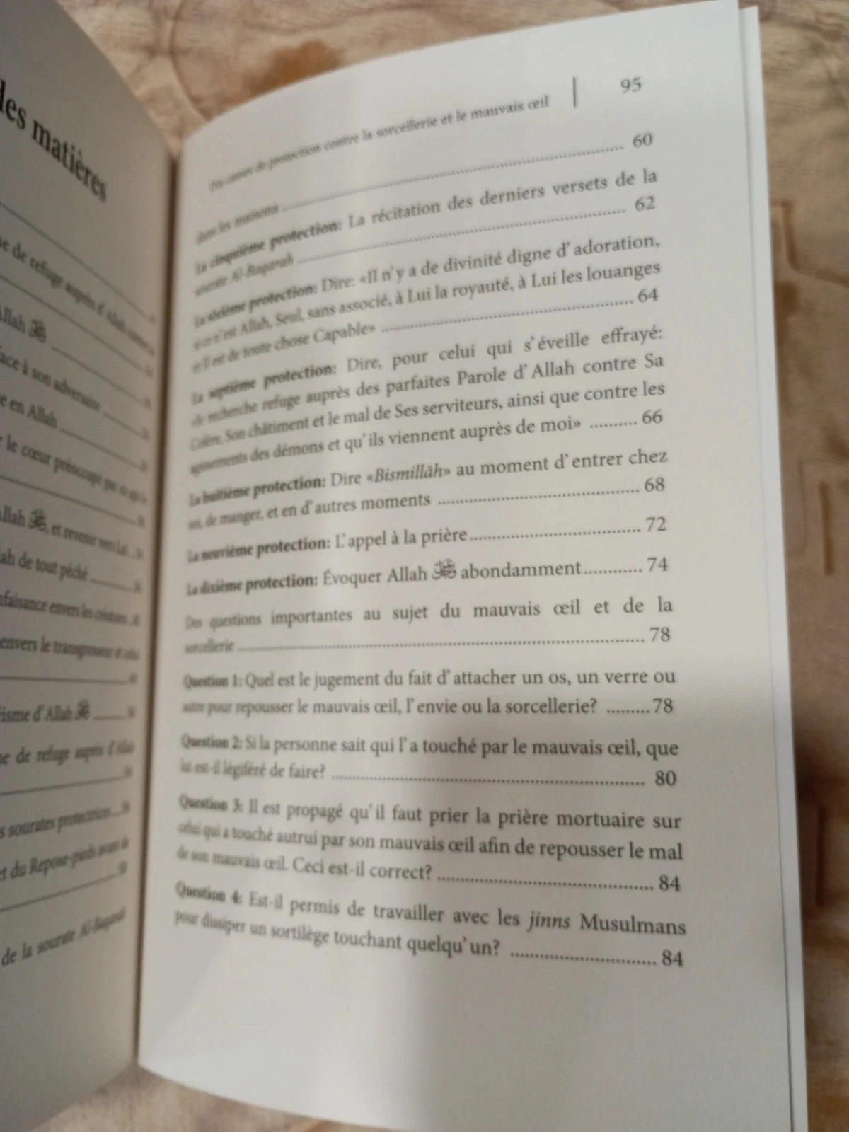 Dix Causes de Protection Contre la Sorcellerie et le Mauvais Œil – photo 4